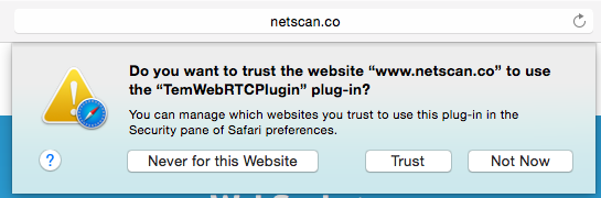 webrtc-trust