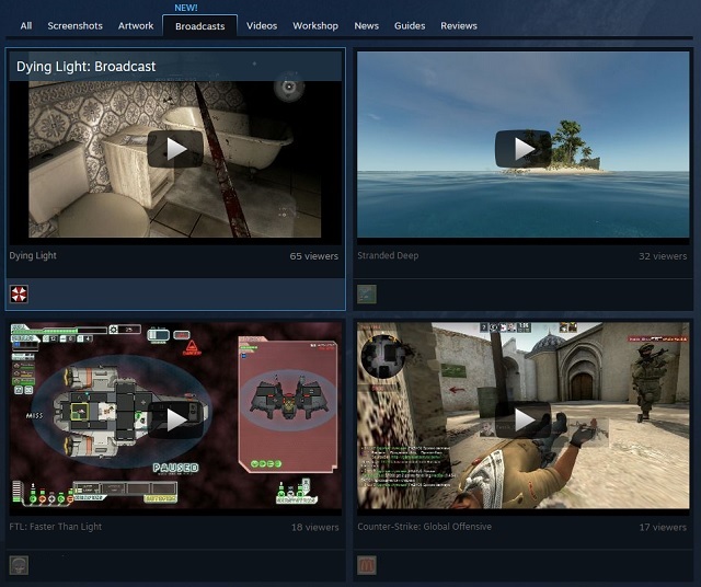 Steam-Broadcast-Browse