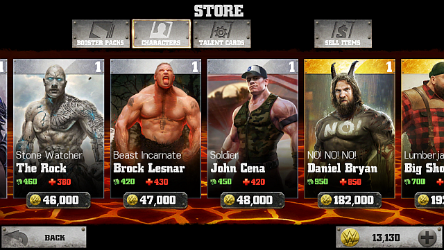 WWE-Immortals-Characters-Cards