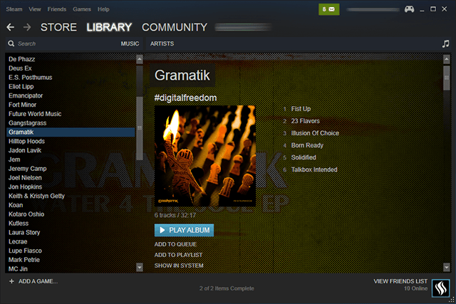 steam-music-library-management