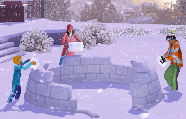 Sims-3-Snow