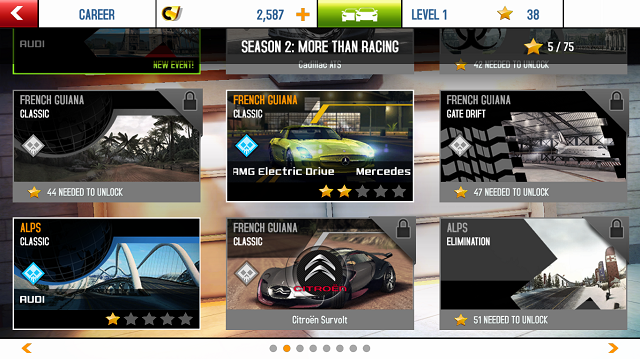 Asphalt-8-Race-Selection