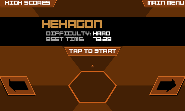 Super Hexagon Difficulty Select