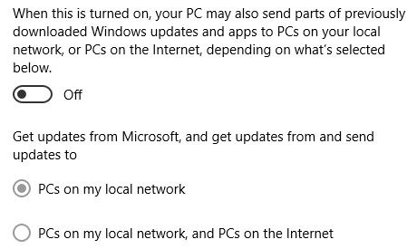Windows 10 Share Updates