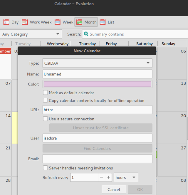 sync-linux-calendars-evolution