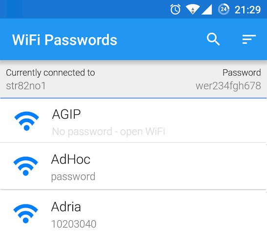 WiFi-Passwords-App