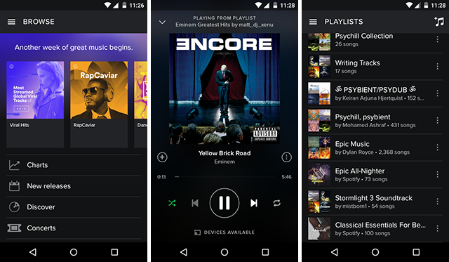 best-android-streaming-app-spotify