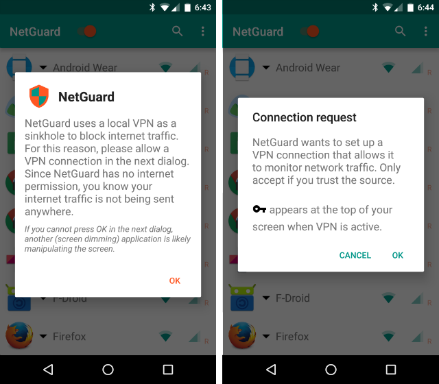 AndroidBlockAppsInternet-NetGuard
