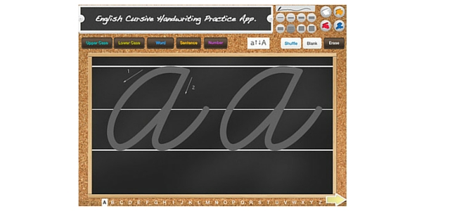 Cursive Writing App 1