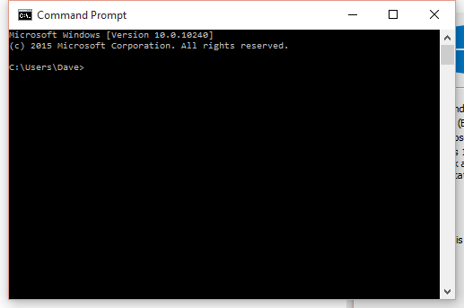 Command Prompt Windows 10 Ver