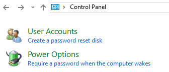 password reset disk